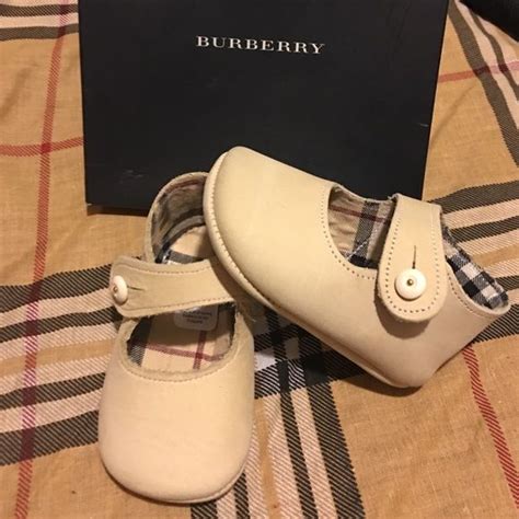 authentic Burberry toddler shoes